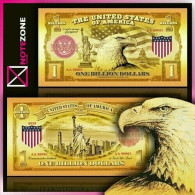 $1 Billion USA Test Private Fantasy Banknote Note Plastic - Collections