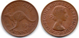 MA 24860 / Australie - Australia 1 Penny 1963 TTB - ½ Penny