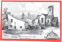 ROBIDA - Maison De Jeanne D'arc Et L'église à Domremy - Robida