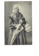 Cpa - 73 - Costumes De Savoie (GRESY-sur-ISERE) - Femme Folklore Panier Parapluie - Reynaud 11 - Gresy Sur Isere