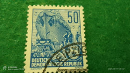 DDR-  1950-60-           50PFG       USED - Gebraucht
