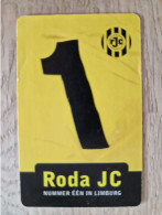 Stadion Card - 10 Euro - Roda JC Nummer één In Limburg - 2004 - Parkstad Limburg Kerkrade - The Netherlands - Tarjeta - Autres & Non Classés
