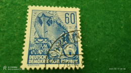 DDR-  1950-60-           60PFG       USED - Gebraucht