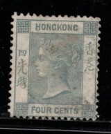 HONG KONG  Scott # 10 Used - Queen Victoria - Oblitérés