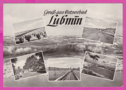 292846 / Germany DDR Gruss Aus Ostseebad Lubmin PC USED Lubmin Zeltplatz 1967 - 10 Pf. Walter Ulbricht Politician - Lubmin