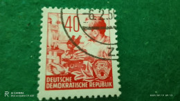 DDR-  1950-60-           40PFG       USED - Gebraucht