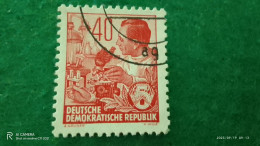 DDR-  1950-60-           40PFG       USED - Gebraucht