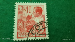 DDR-  1950-60-           40PFG       USED - Gebraucht