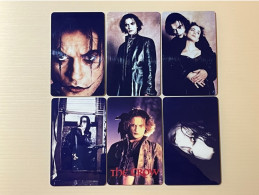 Mint USA UNITED STATES America Prepaid Telecard Phonecard, The Crow, Set Of 5 Mint Cards & 1 Used Card - Collections