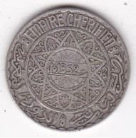 Protectorat Français. 5 Francs AH 1352 – 1933 , Mohammed V , En Argent, Lec# 239 - Marruecos