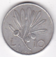 Italie . 10 Lire 1949. ITALMA . En Aluminium - 10 Liras