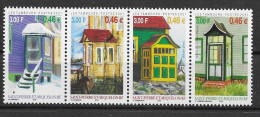 SPM St Pierre & Miquelon N° 746 à 749 Bande Horizontale Neuve ** MNH - Ungebraucht