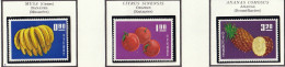 FORMOSE - Fruits, Bananes, Oranges, Ananas, Pastèque - Y&T N° 478-481 - 1964 - MNH - Nuevos