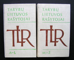 Lithuanian Book / Tarybų Lietuvos Rašytojai 2 Tomai 1977 - Cultural