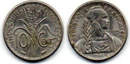 MA 24933 / Indochine - Indochina 10 Cents 1940 TB+ - Indocina Francese