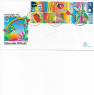 FDC 283A 1997 CV 18.00 Nederlandse Antillen Stamps From Stampbooklet PB7 - Antilles