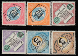 BURUNDI - N°69/74 ** (1963) Déclaration Des Droits De L'homme - Unused Stamps