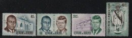 BURUNDI - N°168/71 ** (1966) Prince Louis Rwagasore - Neufs