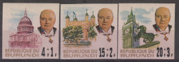 BURUNDI - N°214/6 ** ND (1967) W.Churchill - Unused Stamps