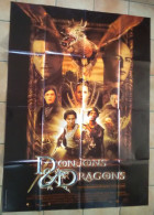 AFFICHE CINEMA FILM DONJONS ET DRAGONS Jeremy IRONS 2000 TBE FANTASTIQUE - Affiches & Posters