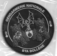 Ecusson PVC GENDARMERIE NATIONALE BTA BOLLENE 84 - Polizei