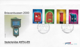 FDC E 318 2000 CV 21,00 Nederlandse Antillen Mailboxes - Antilles