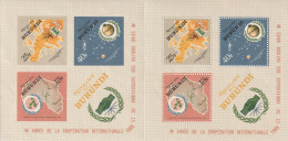 BURUNDI - BLOCS N°9 ** (1965) Coopération Internationale - Blocks & Sheetlets