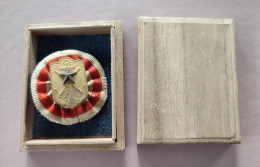 Rare Médaille D'or Des Anciens Combattants De L'armée Japonaise + Boite - Sonstige & Ohne Zuordnung