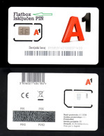 Croatia, A1, Mint SIM Card, Flatbox, PIN Switched Off - Croatie