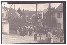 BONCOURT - CARTE-PHOTO - FETE AU VILLAGE - NON CIRCULEE - B ( LEGER PLI EN HAUT ) - Boncourt