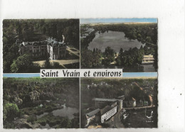 Saint-Vrain (91) : 4 Vues Aériennes Générales En 1963 GF. - Saint Vrain