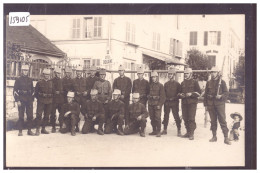 BONCOURT - CARTE-PHOTO - MILITAIRES A LA FRONTIERE - NON CIRCULEE - TB - Boncourt