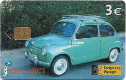 Spain - Telefónica - Coches Con Encanto - Seat 600 - P-534 - 09.2003, 5.000ex, Used - Private Issues