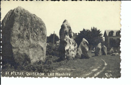 St. Pierre-Quiberon, Les Menhirs, Gelaufen 1951 - Dolmen & Menhire