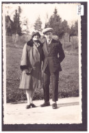 BONCOURT - CARTE-PHOTO - UN COUPLE DANS LA CAMPAGNE - NON CIRCULEE - TB - Boncourt