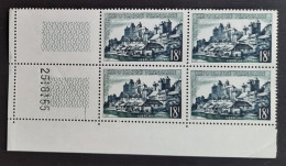 France 1955 N°1040 En Bloc De 4 Cd 25/8/55 **TB - 1950-1959