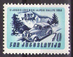 ITALIA - Trieste-Zona B -1953 Mi 101 - Auto-Moto Racing - MNH**VF - Nuovi