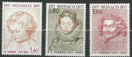 Monaco N° 1098  à 1100  Rubens        Neufs *    *   B/TB     Voir Scans       Soldé ! ! ! - Rubens