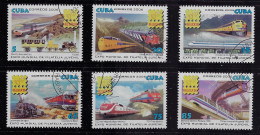 CUBA 2006 STAMP EXHIBITION SCOTT 4633-4638 CANCELLED - Oblitérés