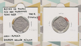 REINO DE TAIFAS  Dirhem Vellon Man Ben Muhammad   Réplica   DL-13.421 - Monedas Falsas