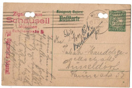 Entier Postaux Allemagne Perforé 1915 - Other & Unclassified