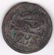 MAROC 4 Falus AH 1285 1869 Fès . En Bronze - Morocco