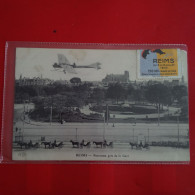 REIMS PANORAMA PRIS DE LA GARE VIGNETTE GRANDE SEMAINE D AVIATION - ....-1914: Precursores