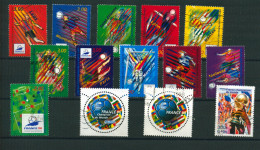 1998 - Coupe Du Monde De Foot "FRANCE 98" - Oblitérés - Used Stamps