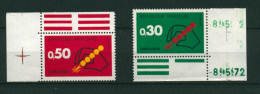 1972 - Timbre CODE POSTAL N° 1719 Avec Date Du 8-5-72 Et N°1720 Coin De Feuille Et Marque De Repérage - Neufs