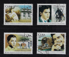 CUBA 2008 STAMPWORLD 5108-5111 CANCELLED - Usati