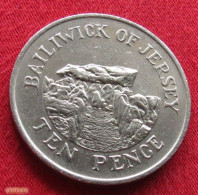 Jersey 10 Pence 1985 KM# 57.1 Lt 1536 *VT - Jersey