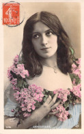 Fantaisie - Christiane - Walery - Portrait D'artiste  - Carte Postale Ancienne - Women