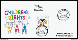 Syrien ,Syrie , Syria 2022 Children Rights Day , FDC, MNH ** - Lettres & Documents