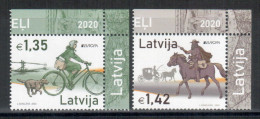 Lettland / Latvia / Lettonie 2020 Satz/set EUROPA ** - 2020